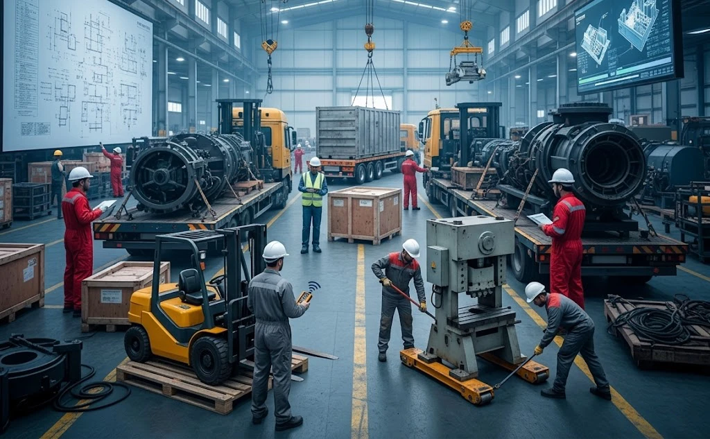 What types of industrial moves